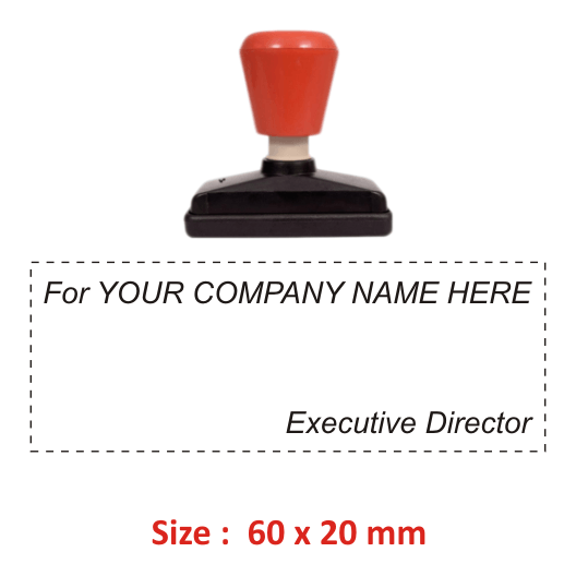 Executive Director Stamp PRE INK Rubber Stamp Online
