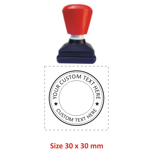 Round Stamp For Company