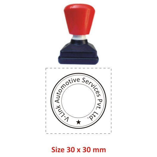 Round Stamp For PVT LTD