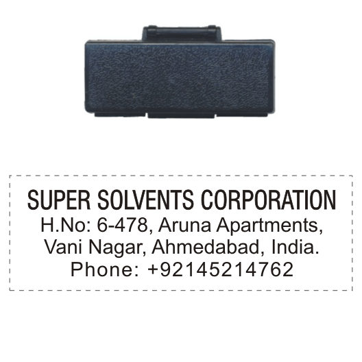 Pocket Address Rubber Stamp Custom