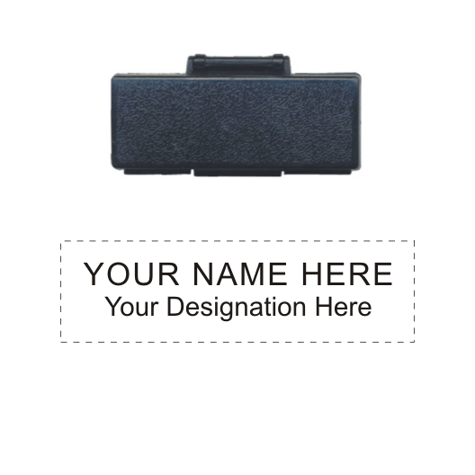 Designation Rubber Stamp