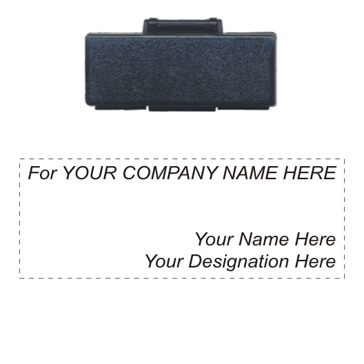 Company Name Designation Rubber Stamp