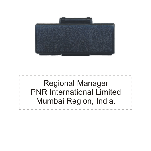 Regional Manager Rubber Stamp