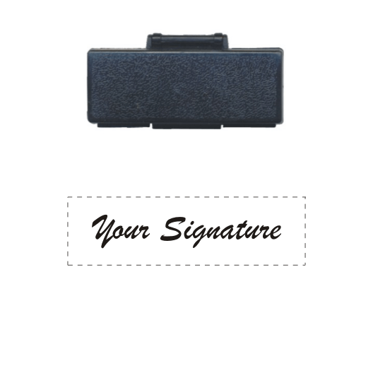 Pocket Signatory Rubber Stamp
