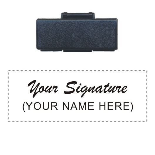 Pocket Signatory Rubber Stamp With Name