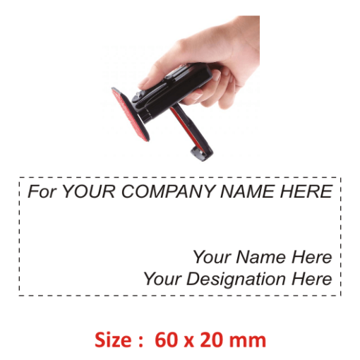 Shiny Handy Designation Stamp For Firm Right Side