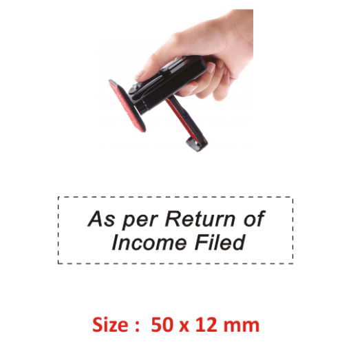 Shiny Handy Chartered Accountant Income Field