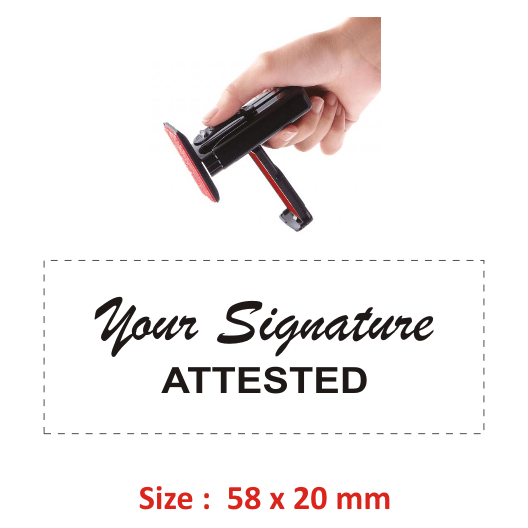 Shiny Handy Signature Stamp
